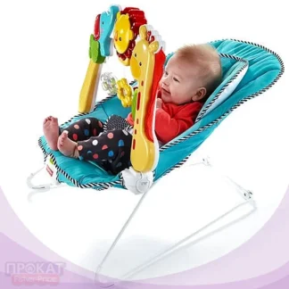 Шезлонг детский Fisher Price Двухсторонний напрокат
