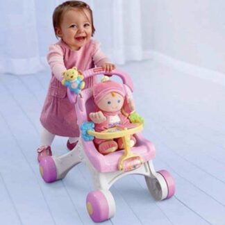 Ходилка-коляска для кукол «Бриллиантовые основы» Fisher-Price на прокат Минск