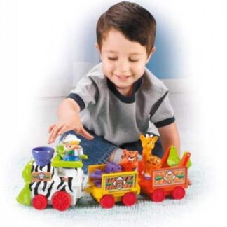 Музыкальный поезд Зоопарк из серии Маленькие человечки Fisher-Price напрокат